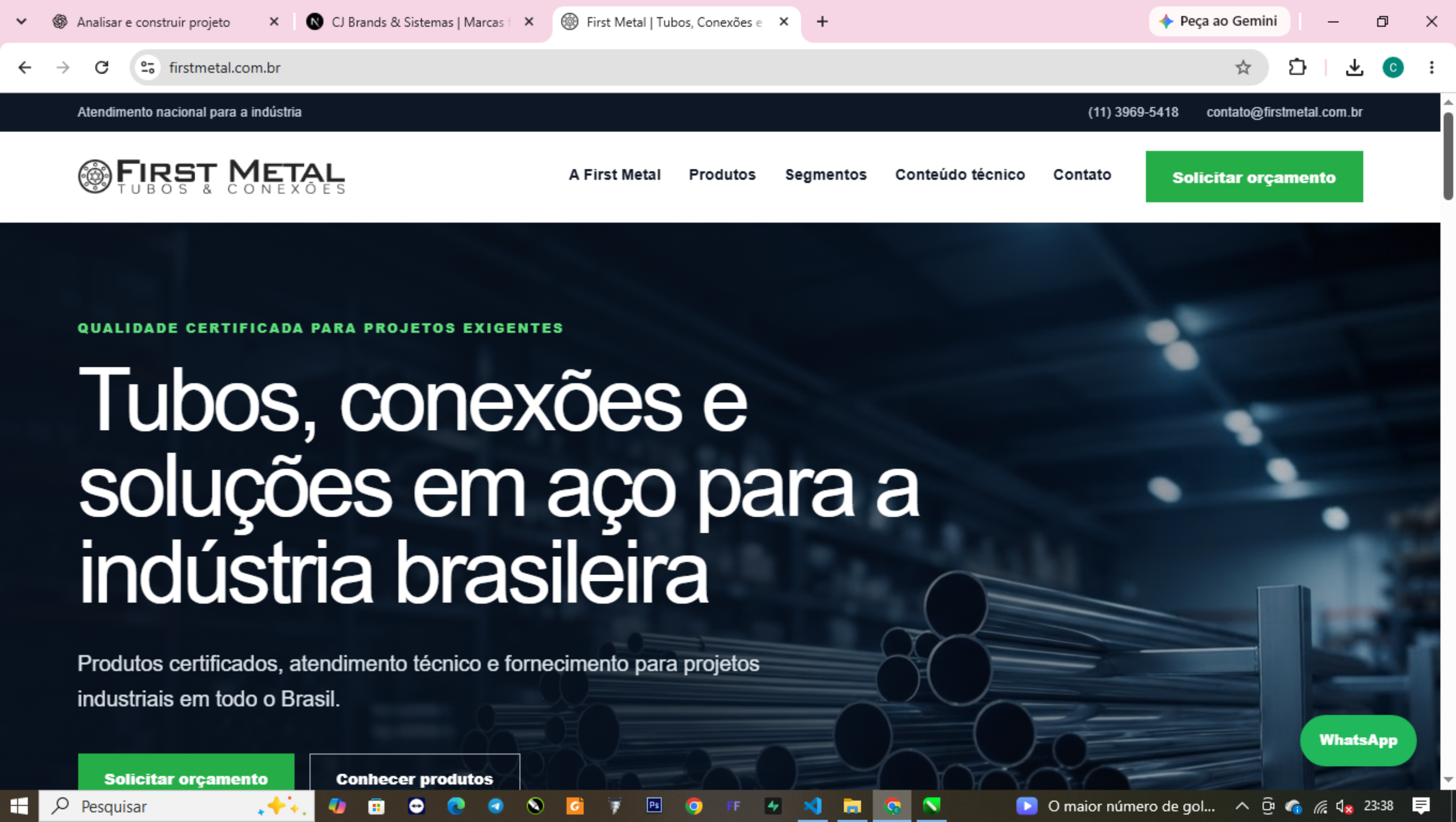 Projeto First Metal